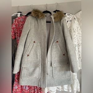 J. Crew Chateau Parka Heather Dusk